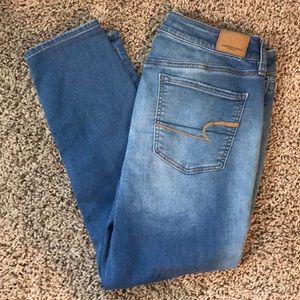 American Eagle High Rise Jegging Crop